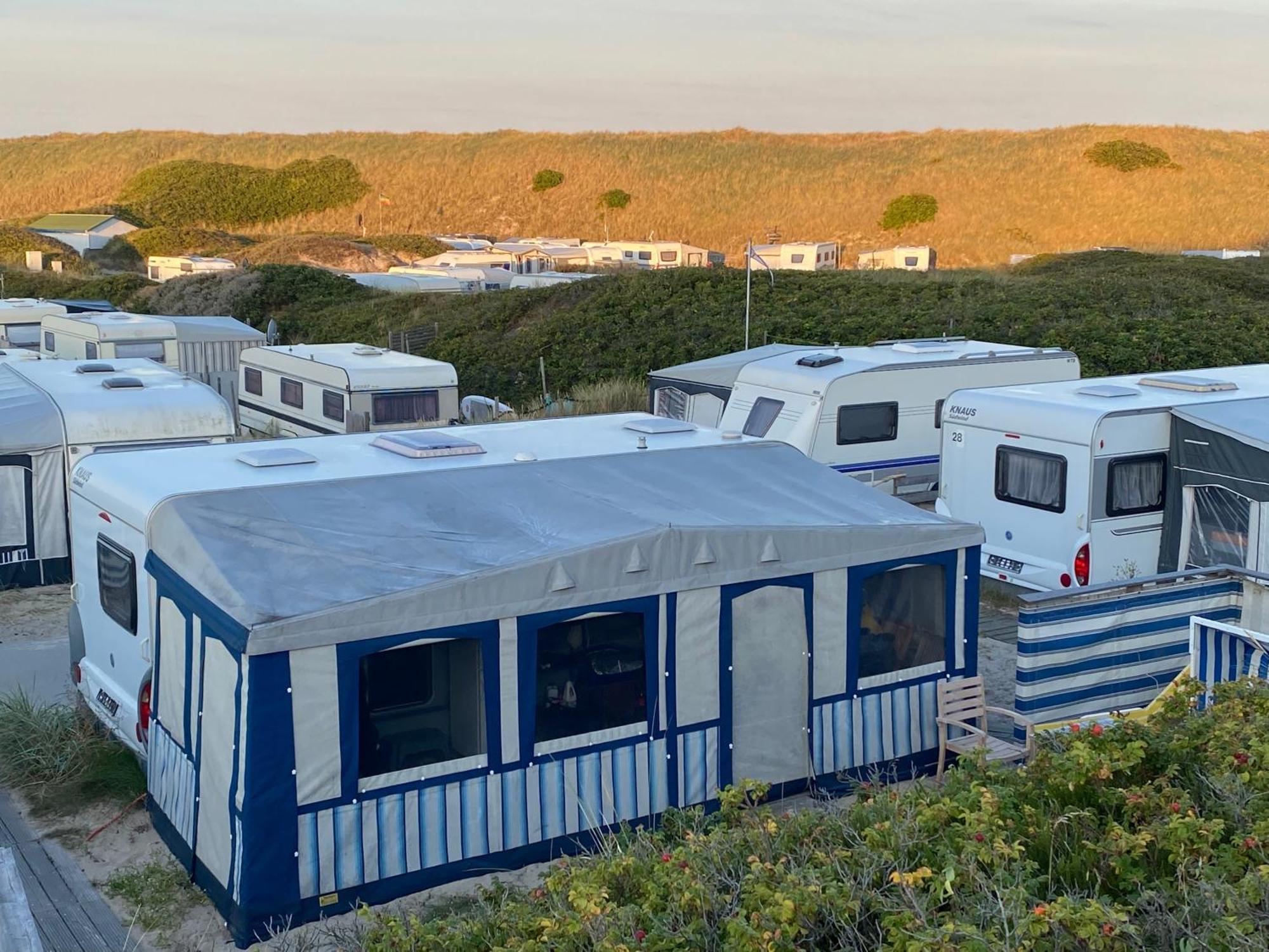 Wohnwagenvermietung Hoernum / Sylt المظهر الخارجي الصورة