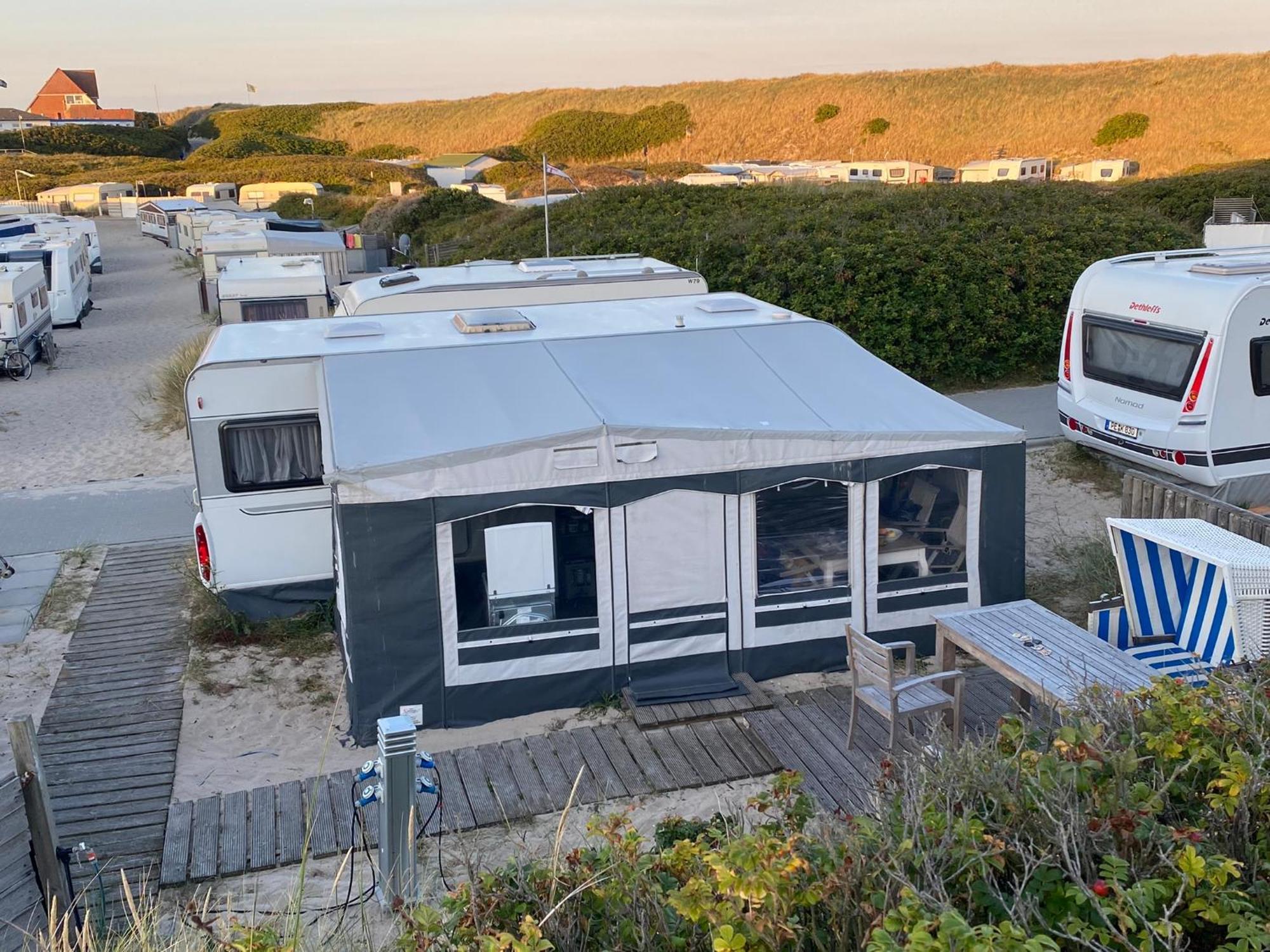 Wohnwagenvermietung Hoernum / Sylt المظهر الخارجي الصورة