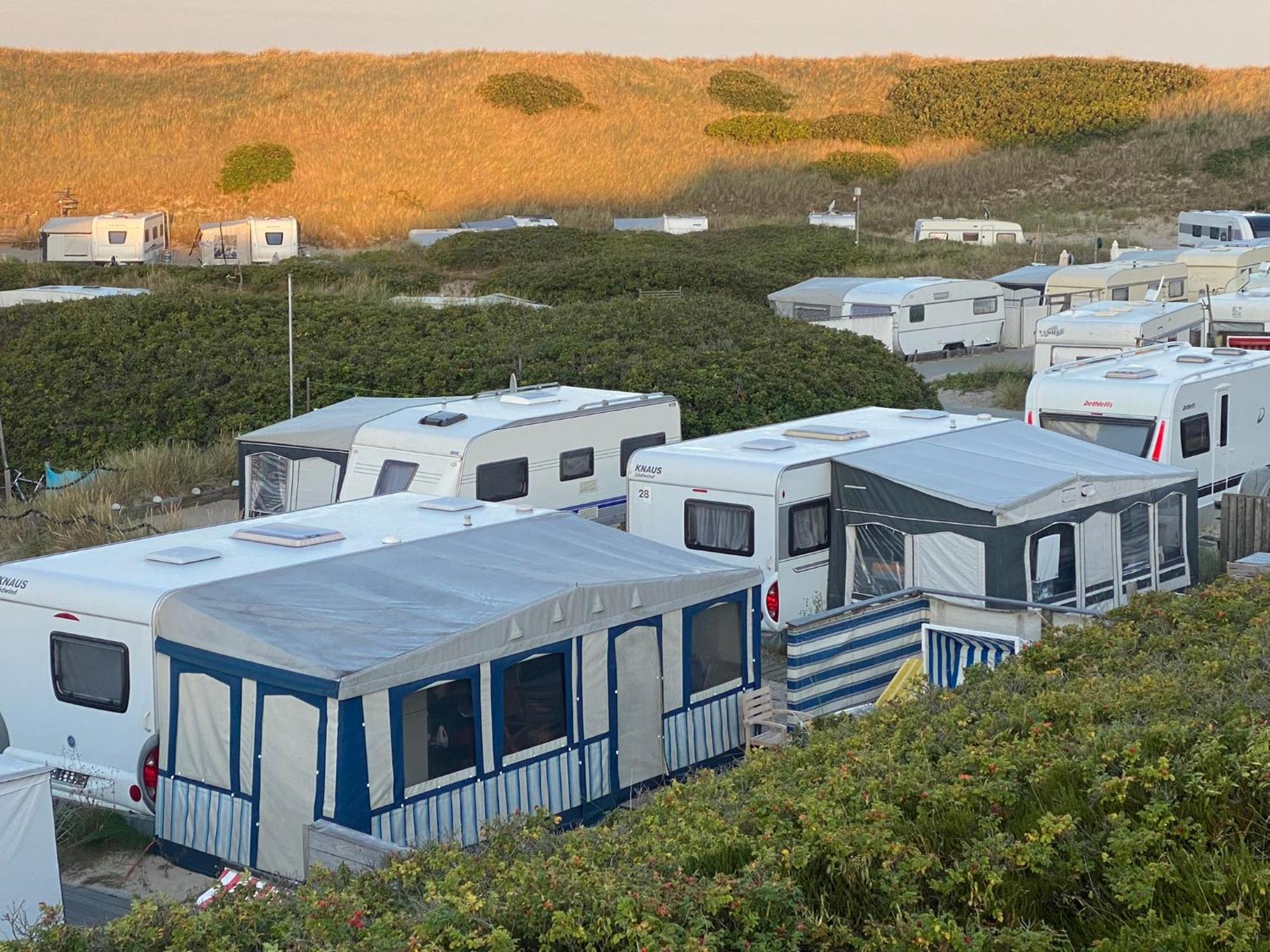 Wohnwagenvermietung Hoernum / Sylt المظهر الخارجي الصورة